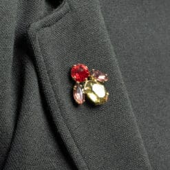 Broche (07) bordeaux - Afbeelding 2
