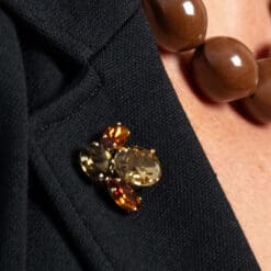 Broche (07) bruin - Afbeelding 2
