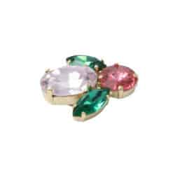 Broche (07) roos