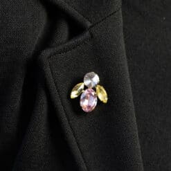 Broche (07) roos - Afbeelding 2