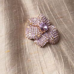 Broche (01) lila - Afbeelding 2