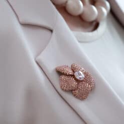 Broche (01) roos - Afbeelding 2