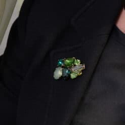 Broche (02) groen - Afbeelding 2