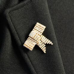 Broche (08) chrystal - Afbeelding 2