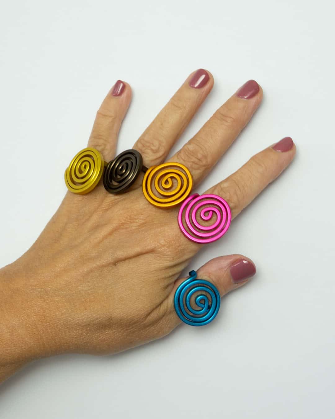 Ring (21circ) fuchsia - Afbeelding 3